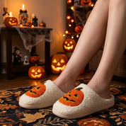 Miss Spooky | Pumpkin Halloween Slippers Unisex