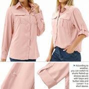 Rebecca Sunderland | UPF 50 Long Sleeve Outdoor Shirt For Women