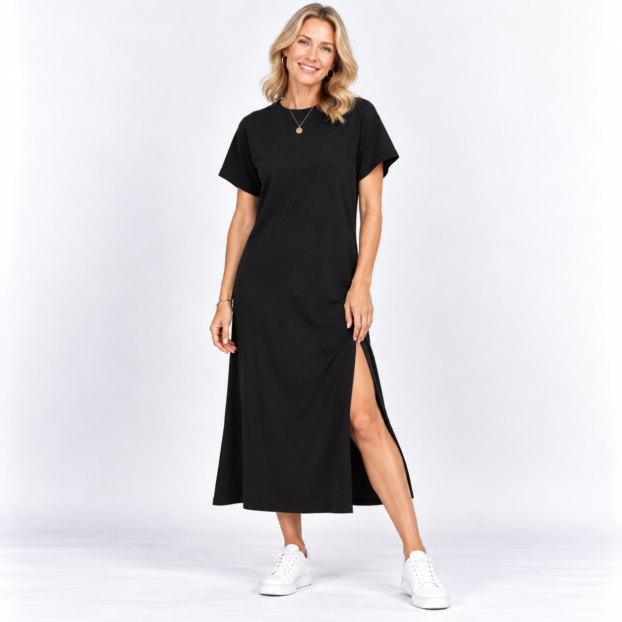 Genevieve Ashcombe | Maxi Dress With Side Split For Women
