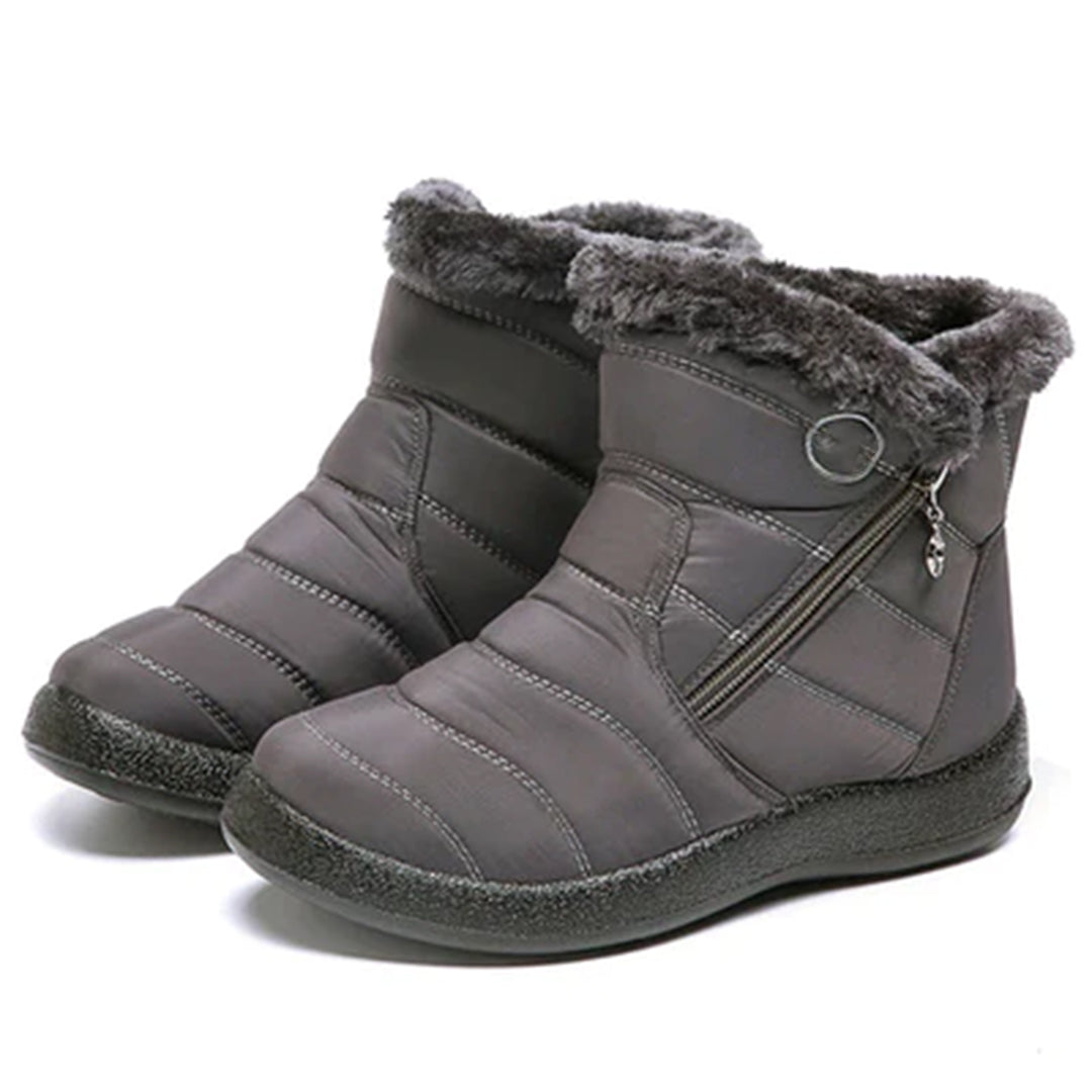 Helena Duncastle | Fur-Lined Snow Ankle Boots For Women