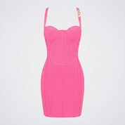 Wren Callaghan | Pink Mini Cocktail Dress For Women