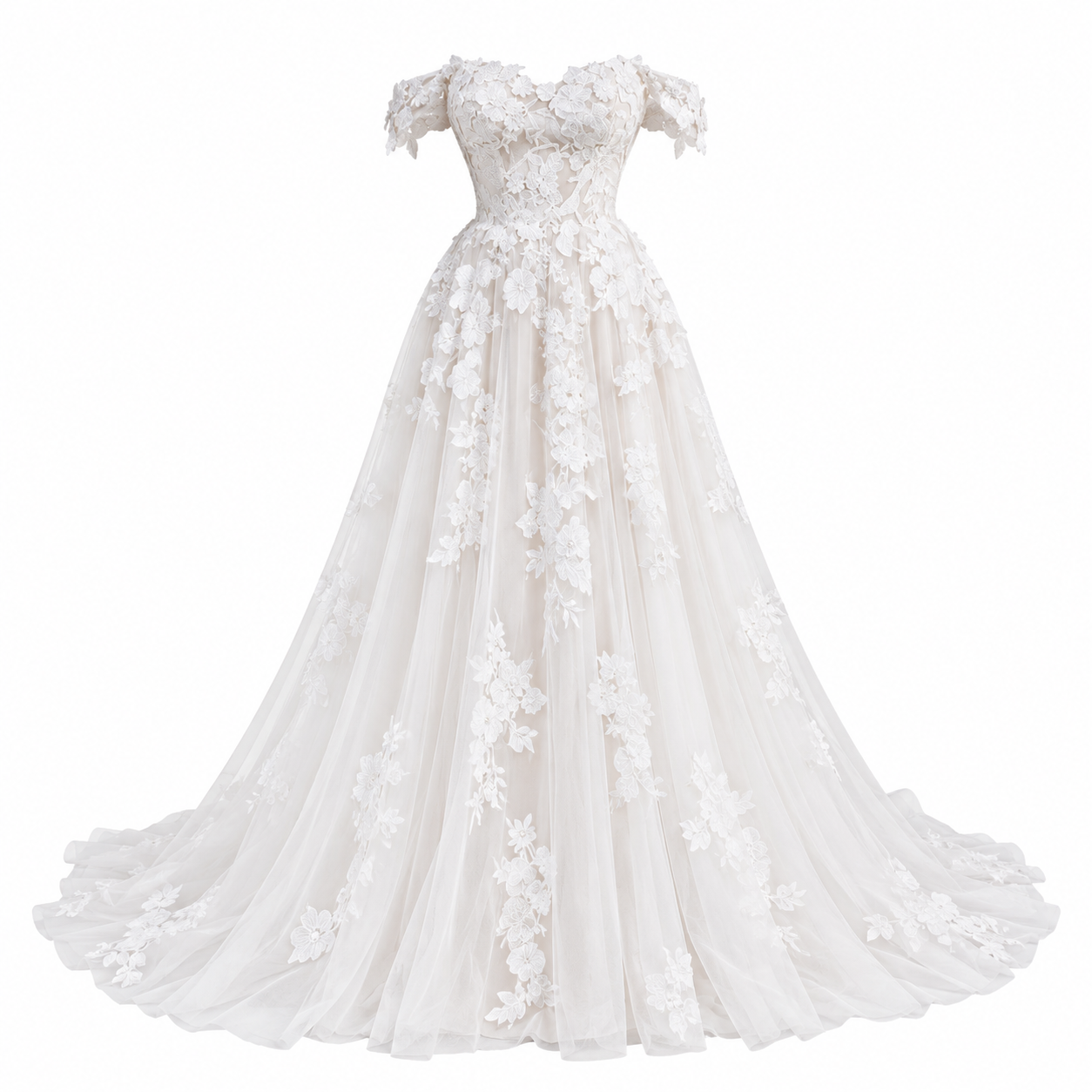 Josephine Calloway | Lace Off-Shoulder Maxi Dress For Women