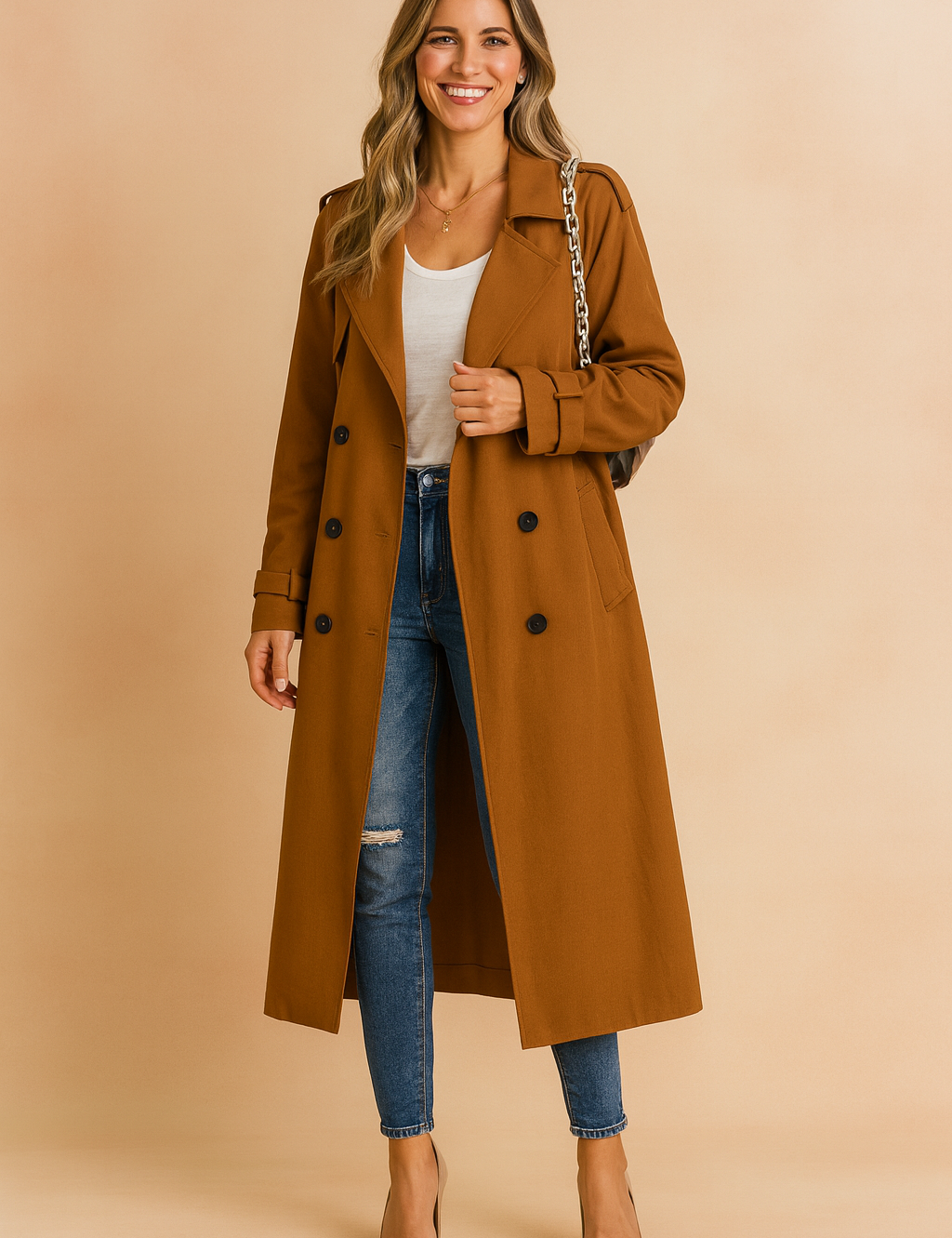 Harriet Collingsworth | Classic Trench Coat For Women