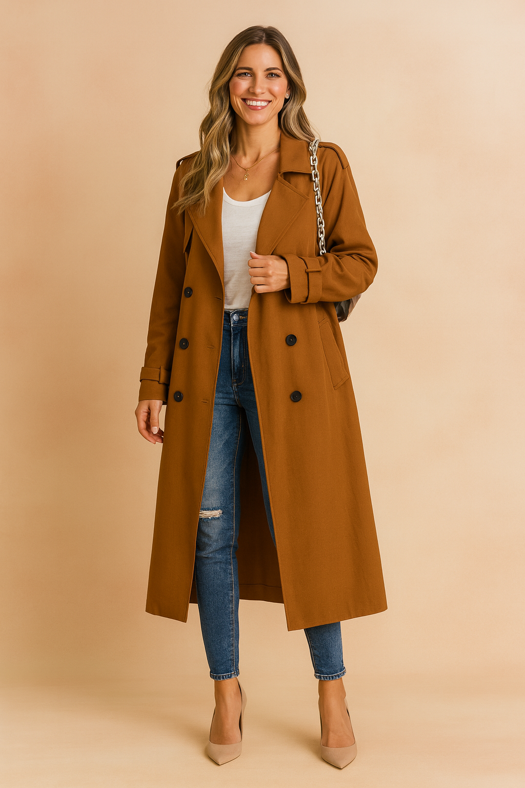 Harriet Collingsworth | Classic Trench Coat For Women
