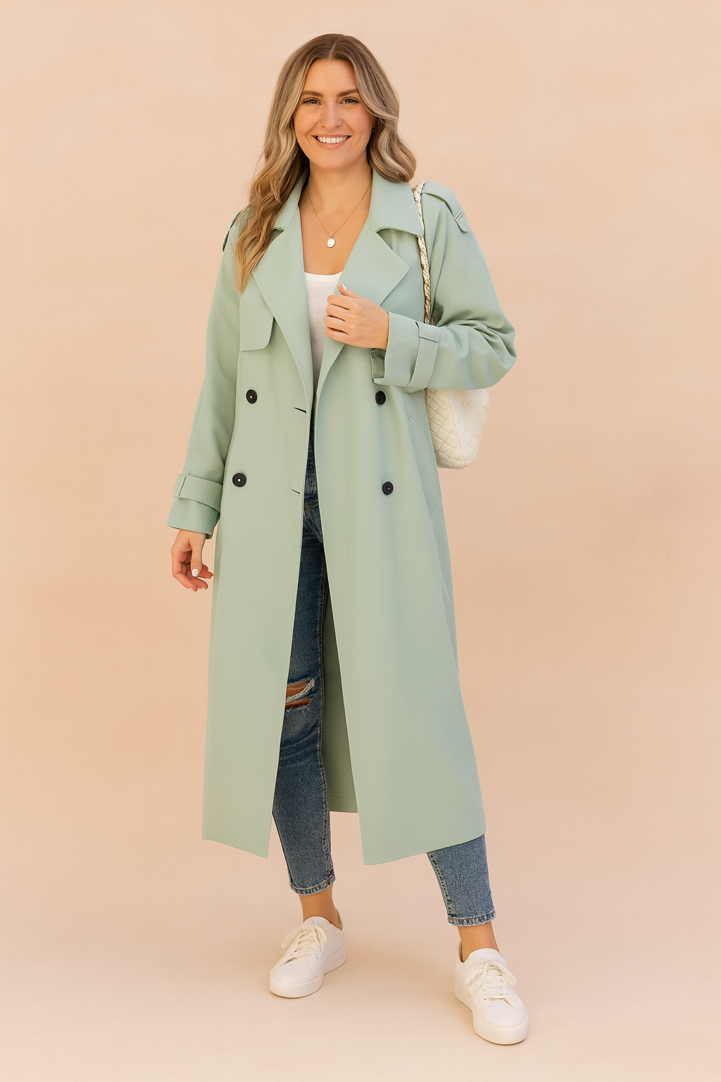 Harriet Collingsworth | Classic Trench Coat For Women