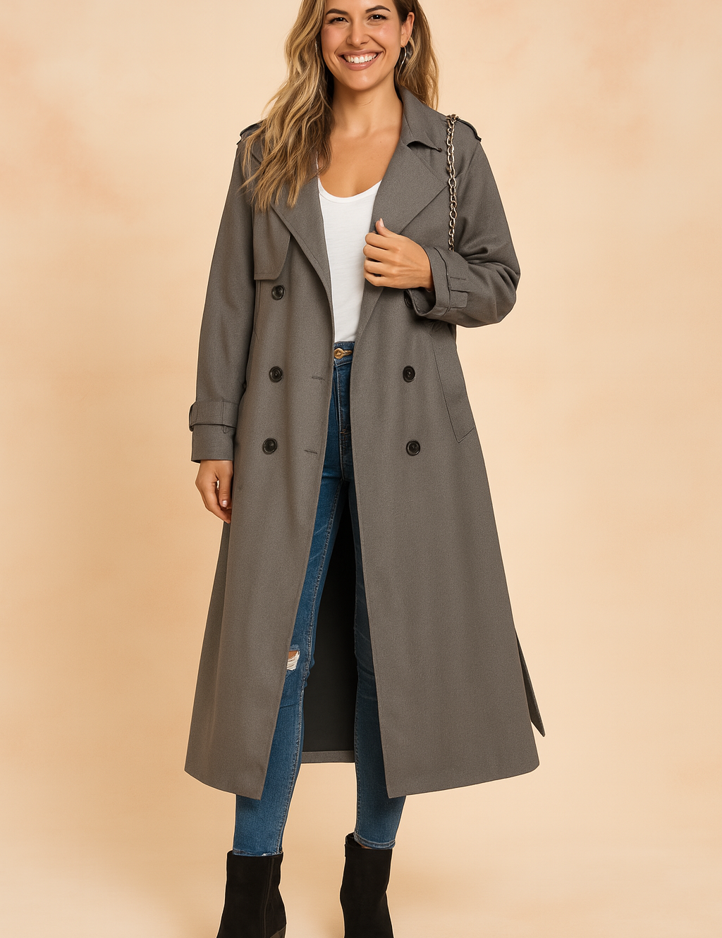 Harriet Collingsworth | Classic Trench Coat For Women