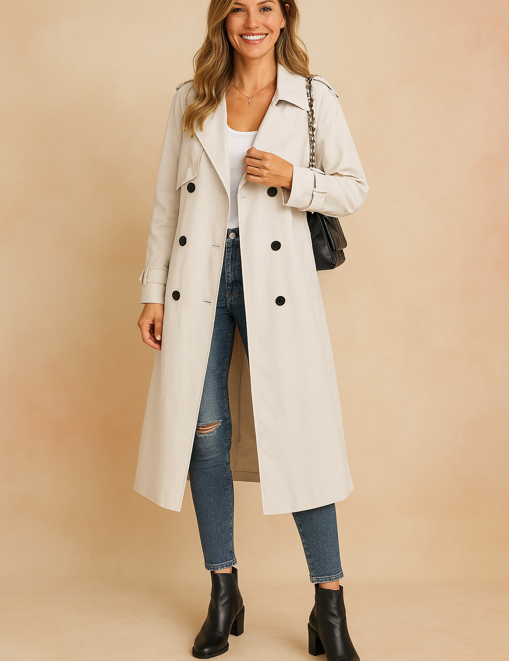 Harriet Collingsworth | Classic Trench Coat For Women