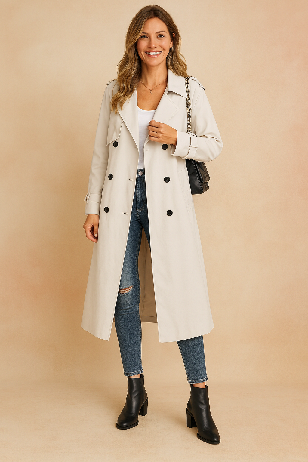 Harriet Collingsworth | Classic Trench Coat For Women