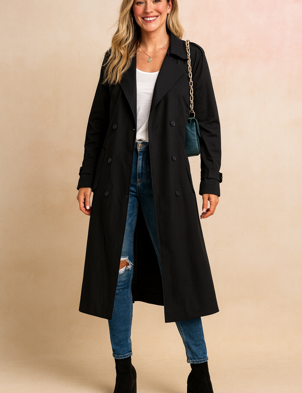 Harriet Collingsworth | Classic Trench Coat For Women