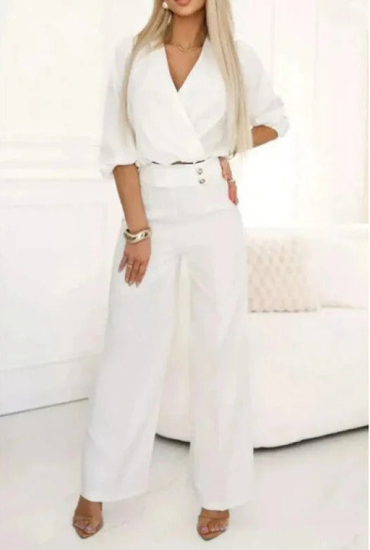 Harriet Collingmore | Elegant Long Sleeve Co-Ord Set For Women