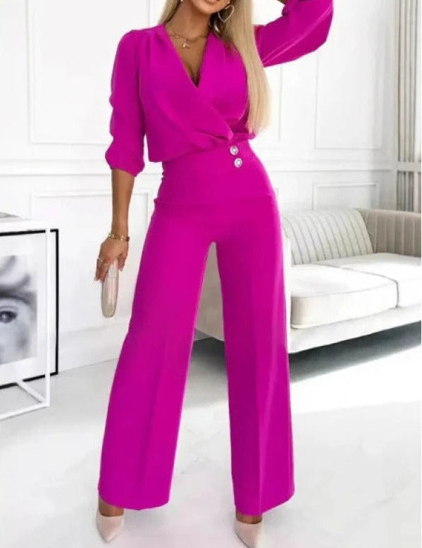 Harriet Collingmore | Elegant Long Sleeve Co-Ord Set For Women
