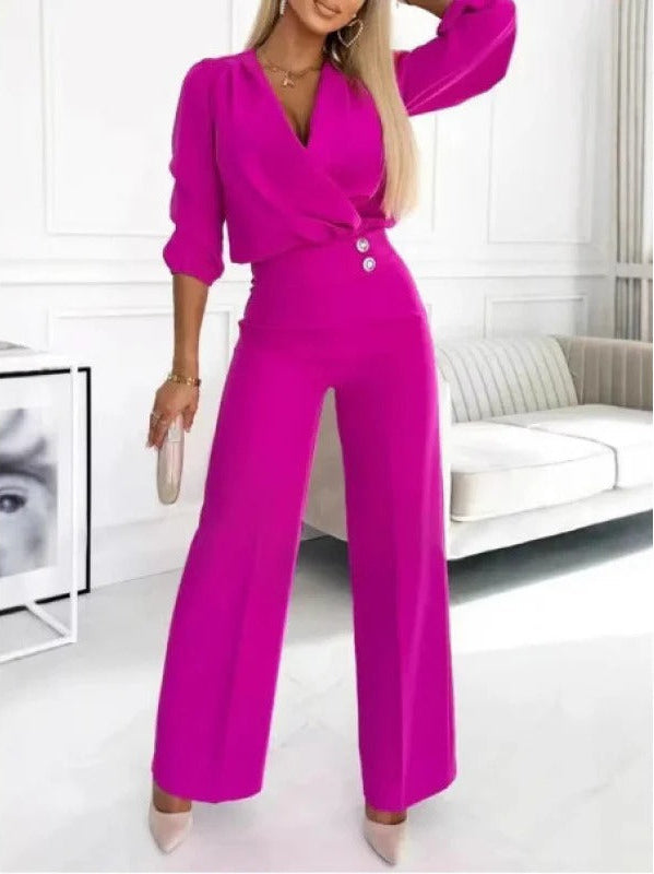 Harriet Collingmore | Elegant Long Sleeve Co-Ord Set For Women