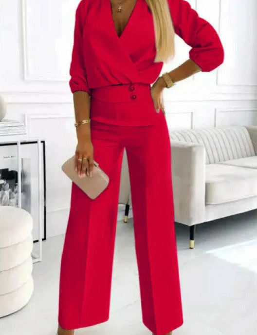 Harriet Collingmore | Elegant Long Sleeve Co-Ord Set For Women