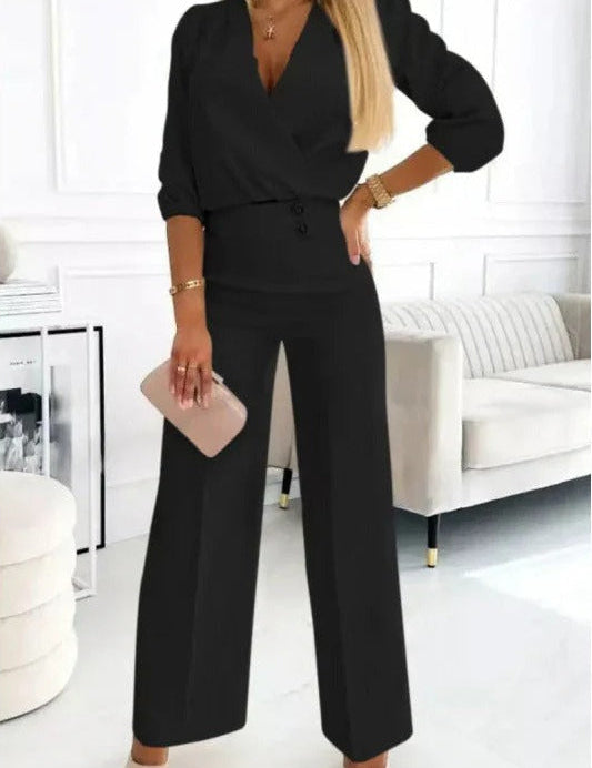 Harriet Collingmore | Elegant Long Sleeve Co-Ord Set For Women