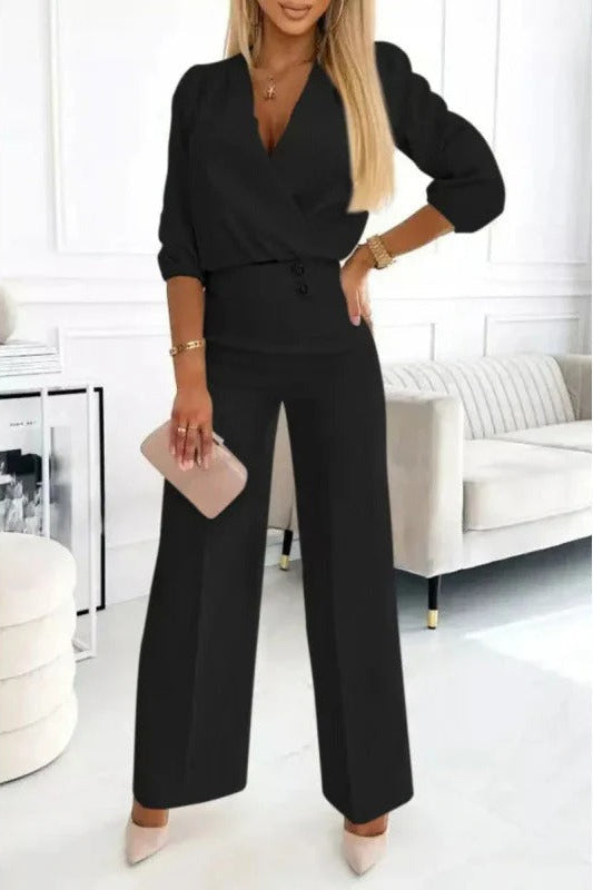 Harriet Collingmore | Elegant Long Sleeve Co-Ord Set For Women