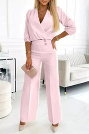 Harriet Collingmore | Elegant Long Sleeve Co-Ord Set For Women