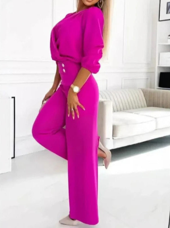 Harriet Collingmore | Elegant Long Sleeve Co-Ord Set For Women