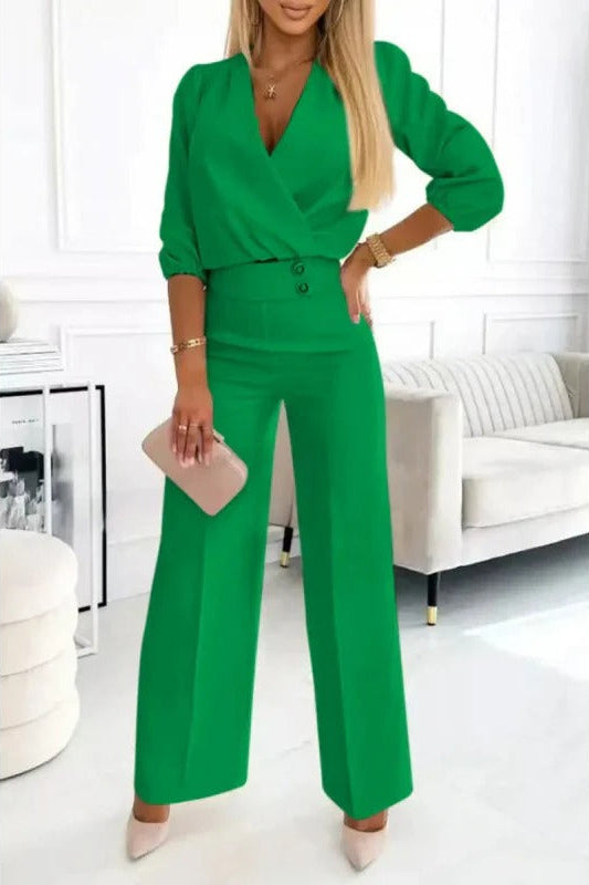 Harriet Collingmore | Elegant Long Sleeve Co-Ord Set For Women