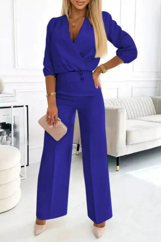 Harriet Collingmore | Elegant Long Sleeve Co-Ord Set For Women