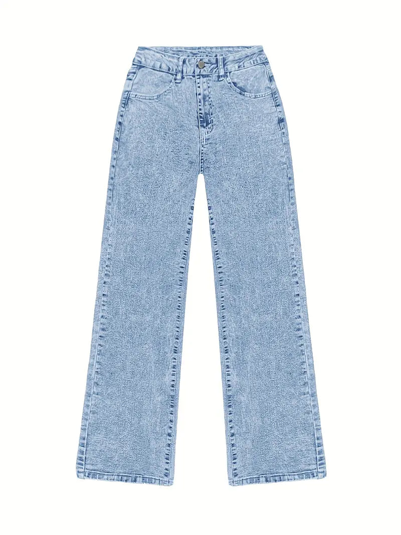 Rosalind Ashgrove | Relaxed Wide-Leg Jeans For Women