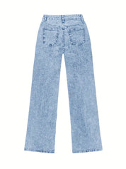 Rosalind Ashgrove | Relaxed Wide-Leg Jeans For Women
