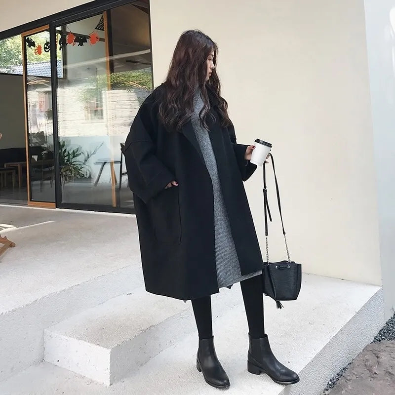 Cecily Bramford | Wool Blend Overcoat For Women