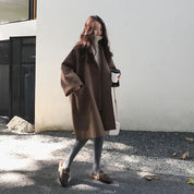 Cecily Bramford | Wool Blend Overcoat For Women