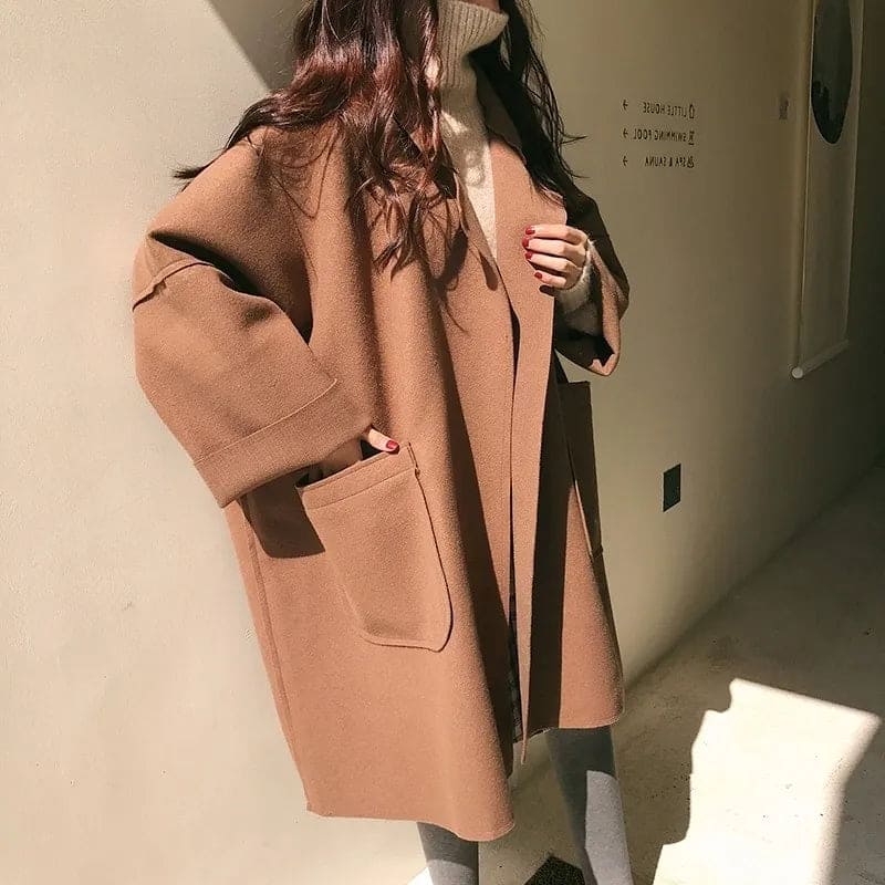 Cecily Bramford | Wool Blend Overcoat For Women