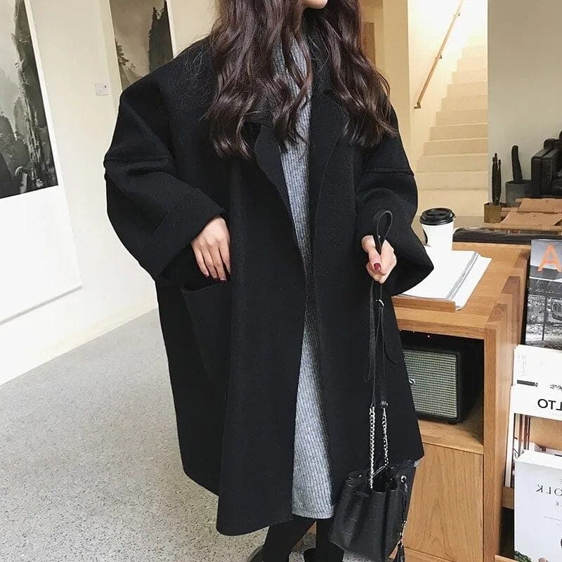Cecily Bramford | Wool Blend Overcoat For Women
