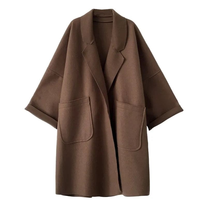 Cecily Bramford | Wool Blend Overcoat For Women