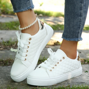 Margaux Stirling | Quilted Fashion Sneakers For Women