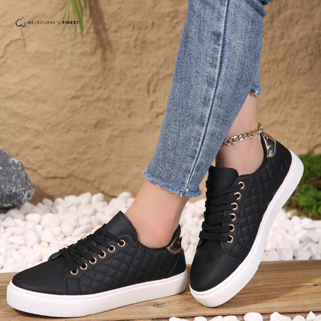 Margaux Stirling | Quilted Fashion Sneakers For Women