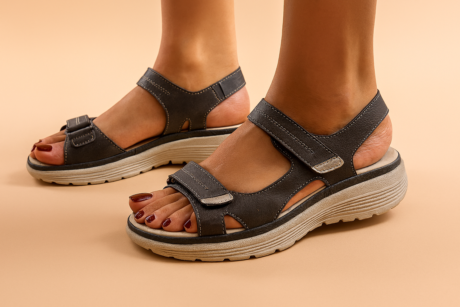 Harriet Colwood | Beige Sport Sandals For Women