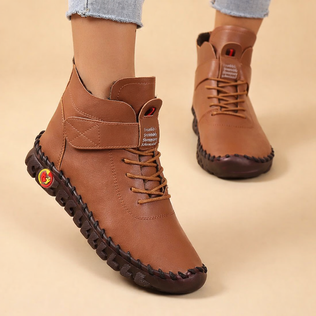 Evangeline Stormcroft | Leather Ankle Boots For Women