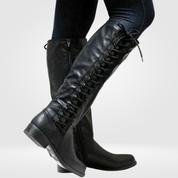 Vivienne Stormcroft | Knee-High Lace-Up Riding Boots For Women