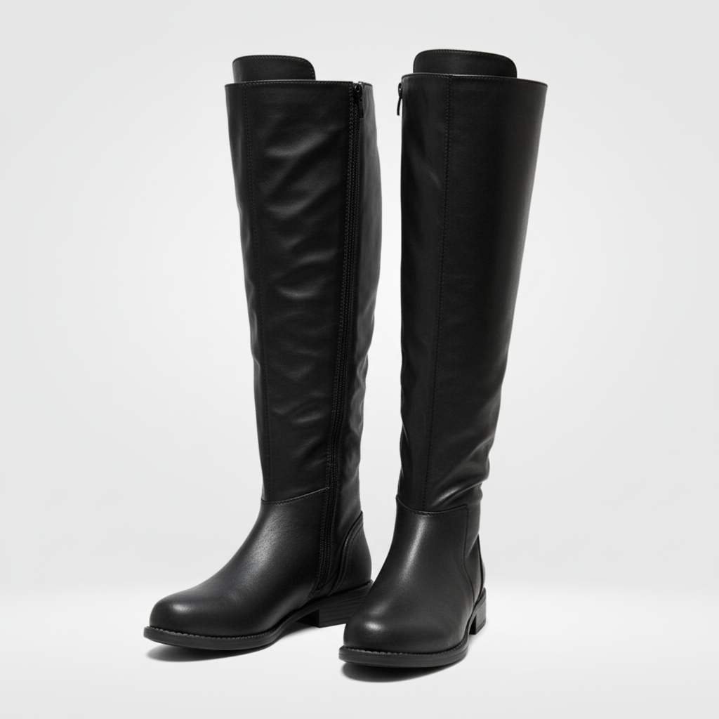 Vivienne Stormcroft | Knee-High Lace-Up Riding Boots For Women