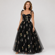 Ophelia Langford | Floral Formal Maxi Dress For Women