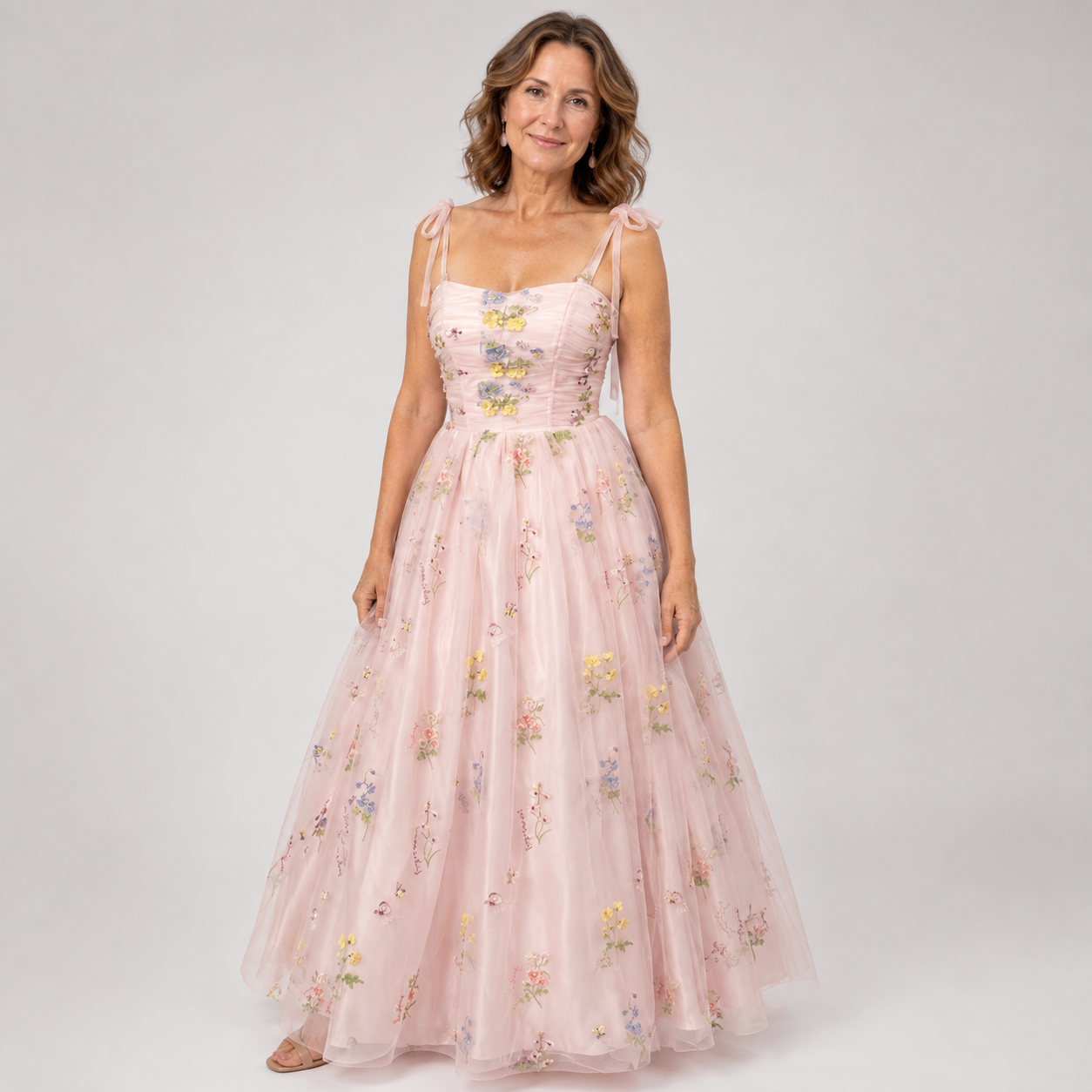 Ophelia Langford | Floral Formal Maxi Dress For Women