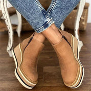 Harriet Collingsworth | Platform Wedge Ankle Boots For Women