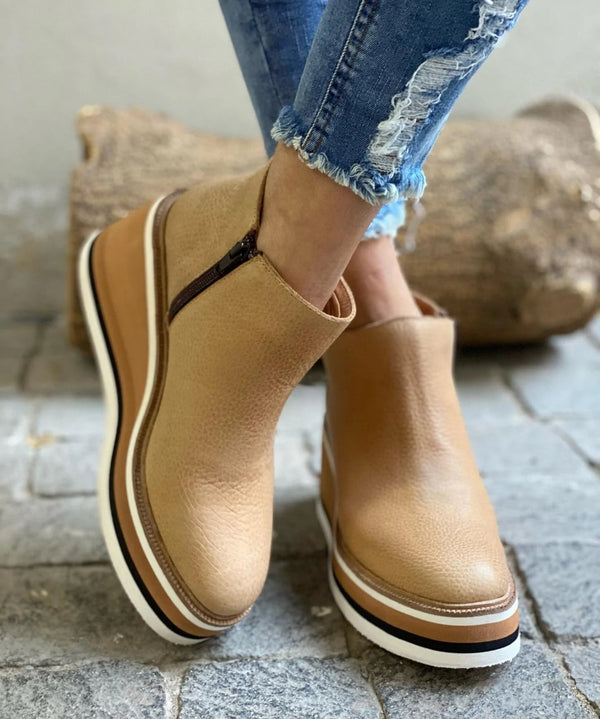 Harriet Collingsworth | Platform Wedge Ankle Boots For Women