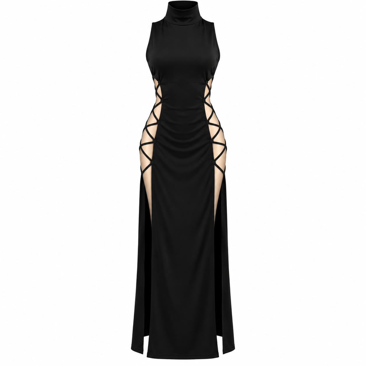 Rosalind Hartwell | Backless Cocktail Maxi Dress For Women