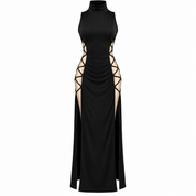 Rosalind Hartwell | Backless Cocktail Maxi Dress For Women