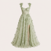 Rosamund Ainsley | Elegant Lace Formal Maxi Dress For Women