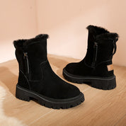Harriet Colbourne | Faux Fur Lined Ankle Boots For Women