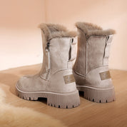 Harriet Colbourne | Faux Fur Lined Ankle Boots For Women