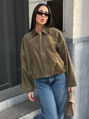 Harriet Colbourne | Oversized Bomber Jacket For Women