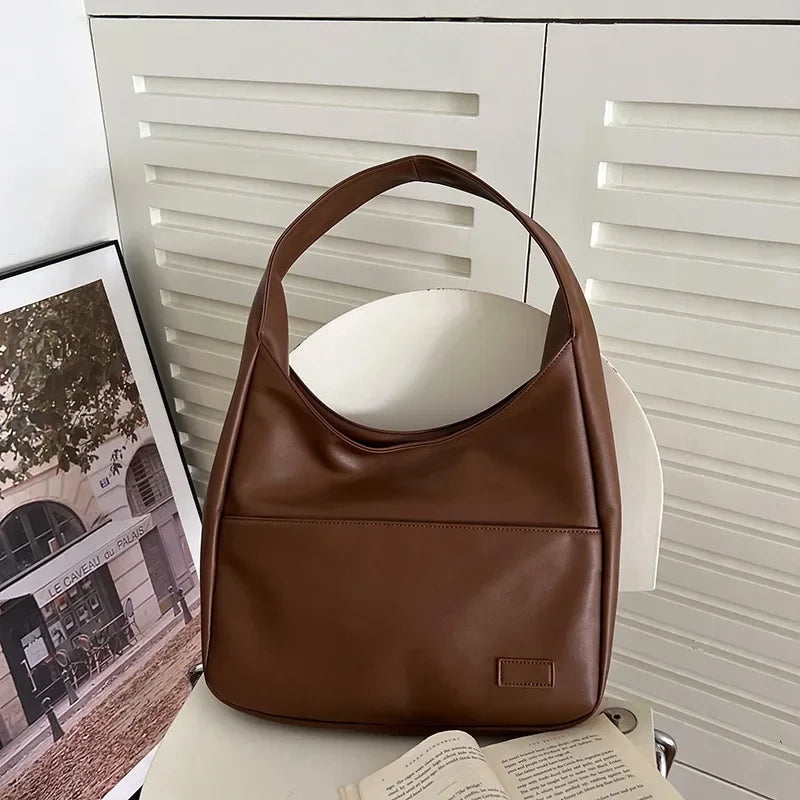 Rosalba Wentmore | Tan Hobo Shoulder Bag For Women