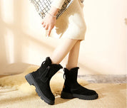 Harriet Collingdale | Fur Trim Ankle Boot For Women