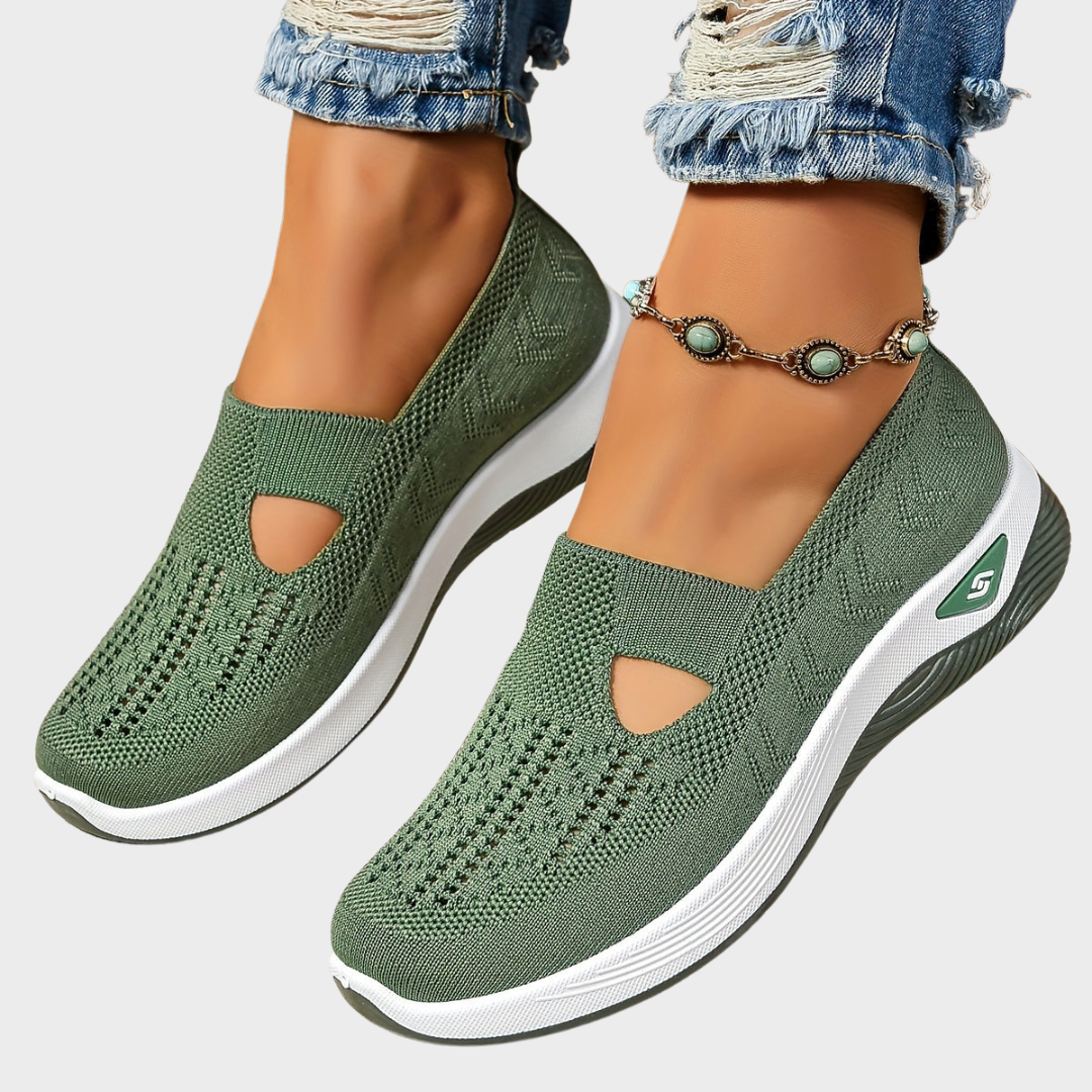 Rosalind Fairvale | Slip-On Knit Sneaker For Women