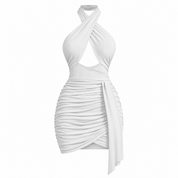Seraphina Lockhart | White Mini Cocktail Dress For Women